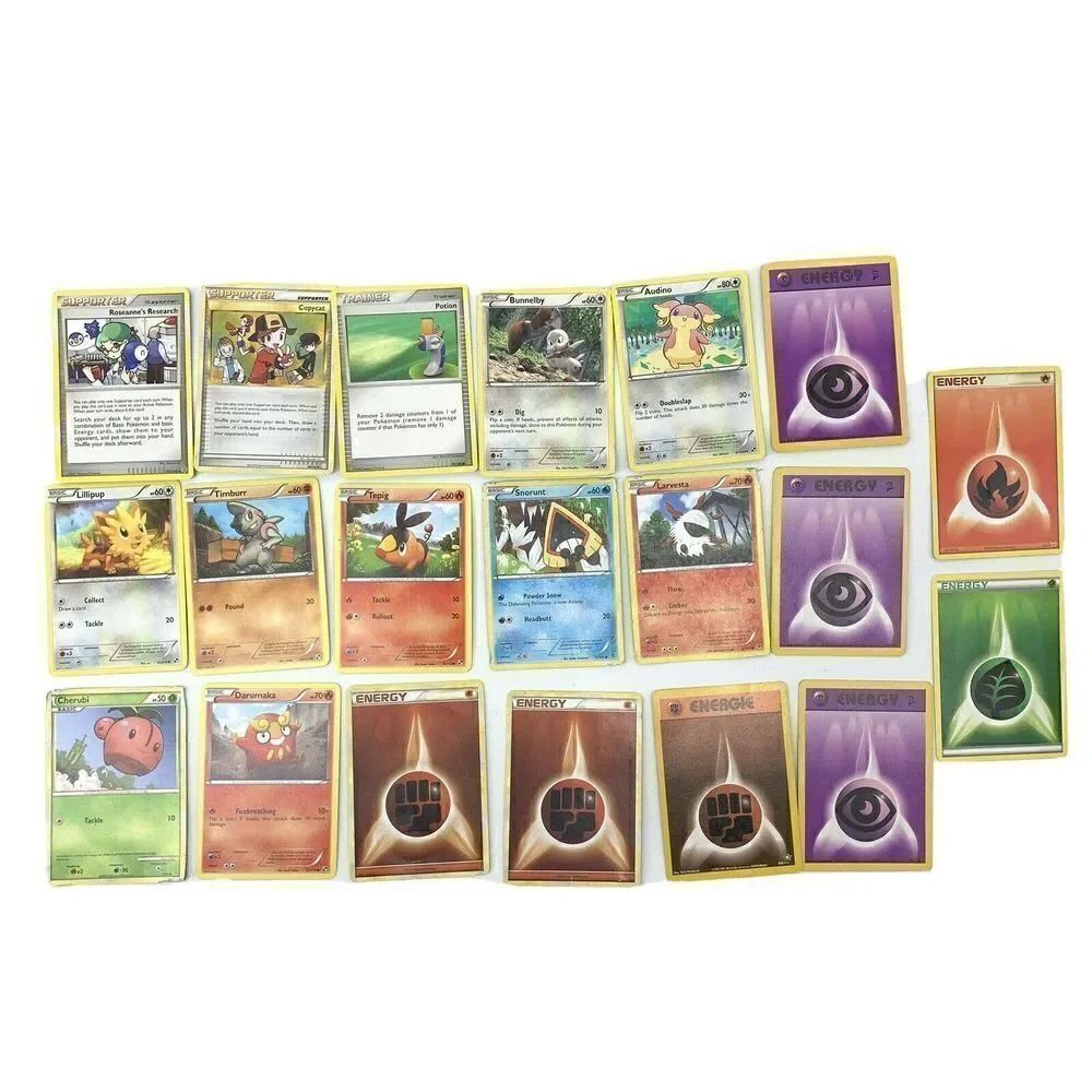 Pokemon Cards Assorted Gaming 20 Pieces